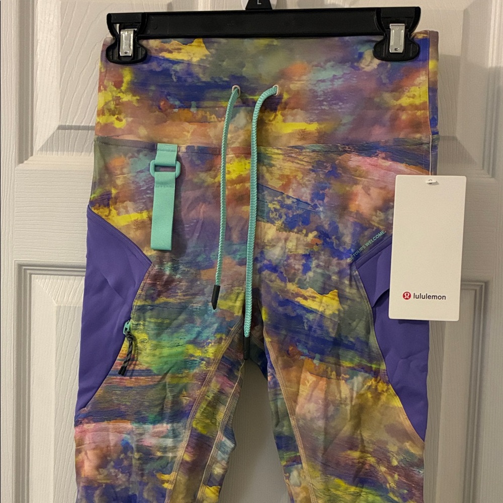 lululemon athletica Colorful Abstract Leggings